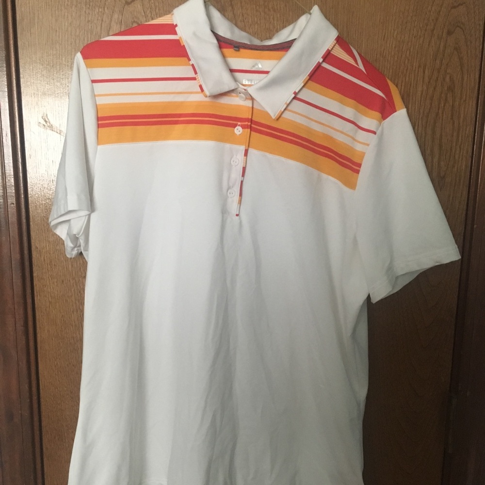 EUC Adidas golf polo